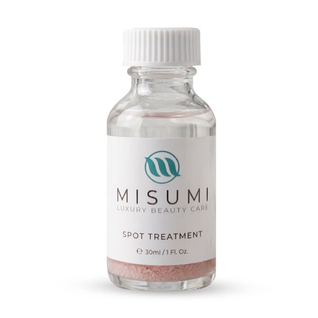 misumi natural spot treatment 30ml bottle clarifying acne solution with sediment formula