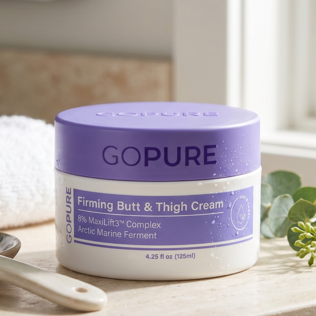 GOPURE Firming Butt & Thigh Cream (125ml) – Firming & Smoothing Treatment